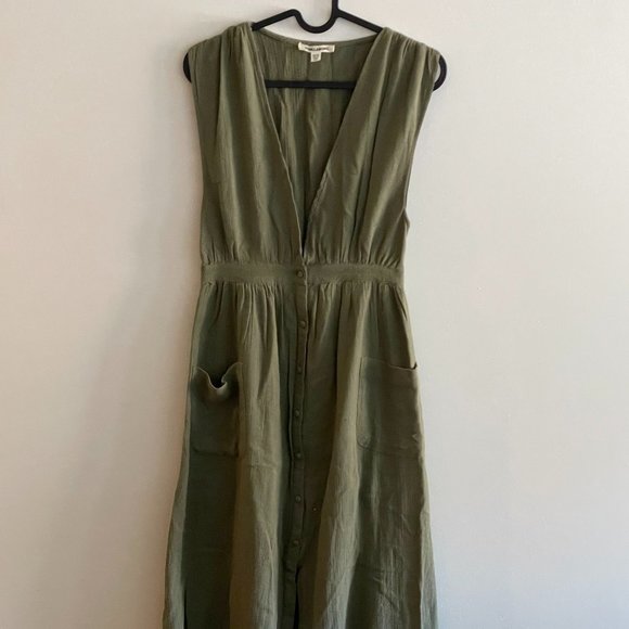 Khaki Billabong dress - Size S - Picture 1 of 1